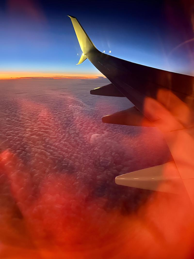 Die Anreise: Fr&uuml;h ging es los.