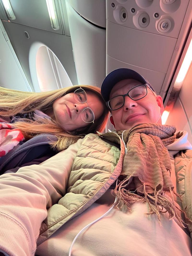 Die Anreise: Fr&uuml;h ging es los.