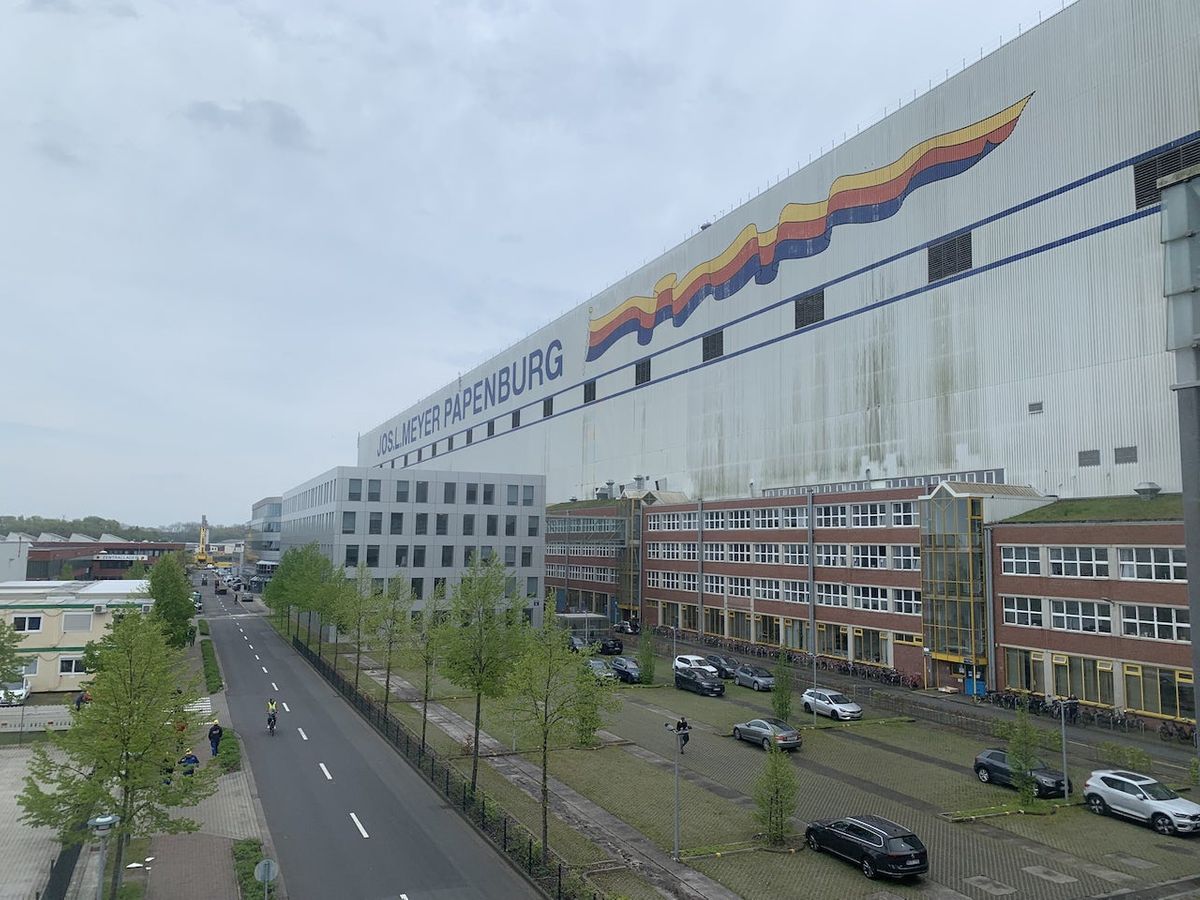 Die Meyer Werft in Papenburg