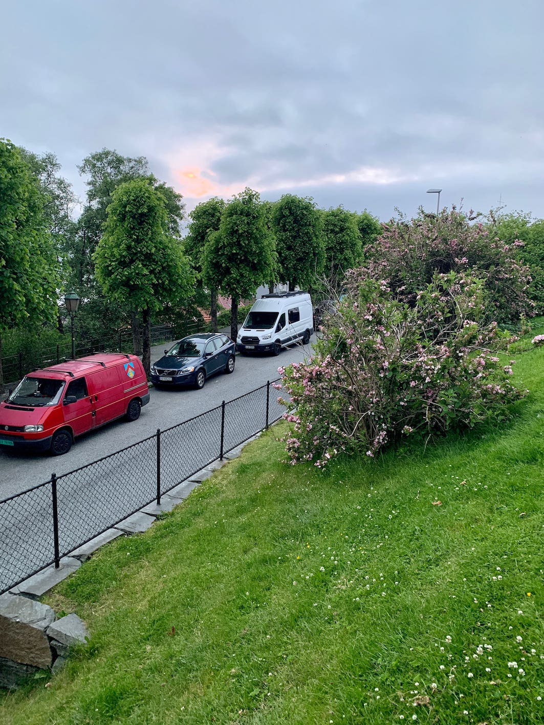 Mein &Uuml;bernachtungsplatz in Bergen