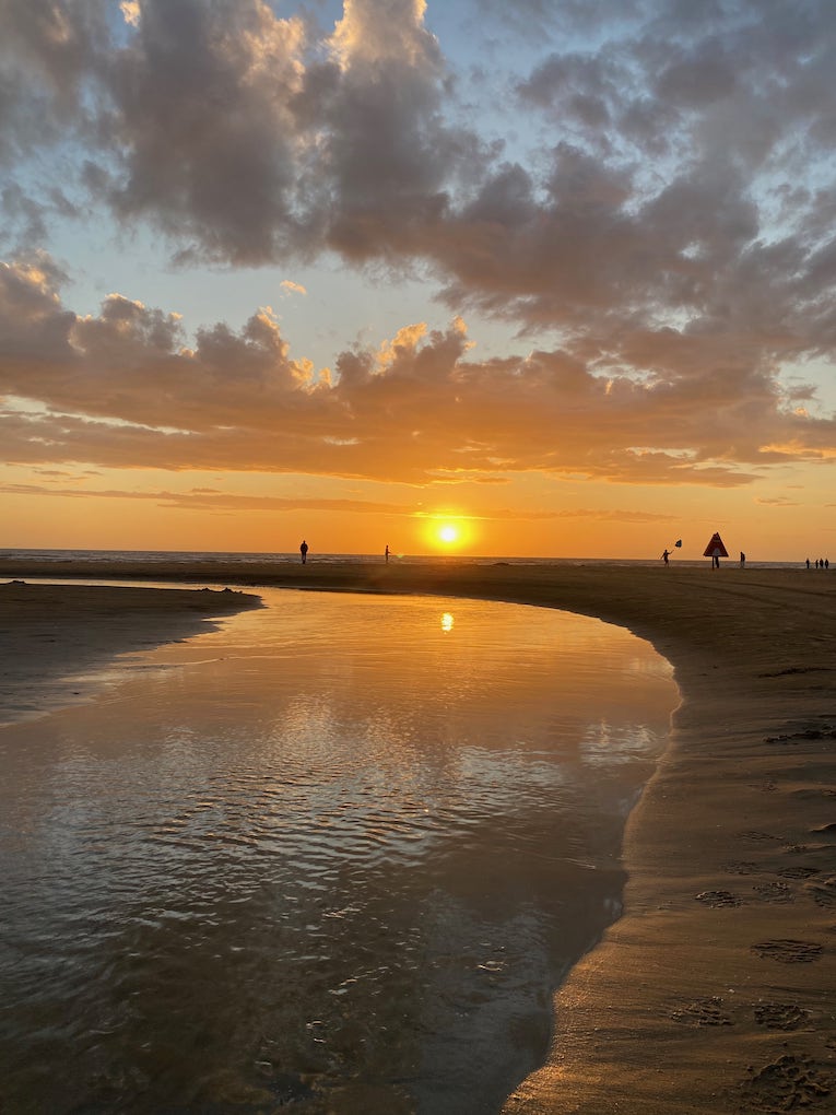 Einfach nur sch&ouml;n. Meer und Sonne.