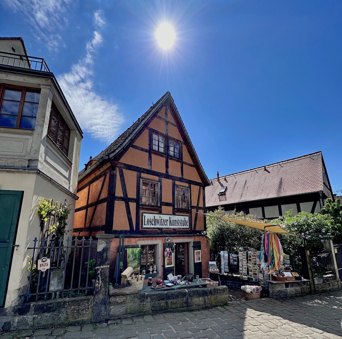 Ganz zauberhaft: der alte Dorfkern von Loschwitz
