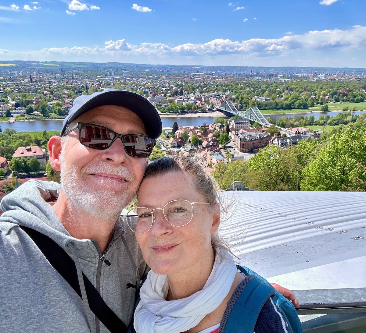 Auf dem Dach der Bergstation