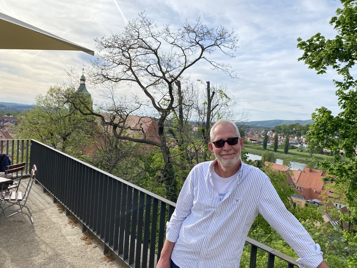 Schloss Sonnenstein in Prina, Wahrzeichen mit tollen Biergarten