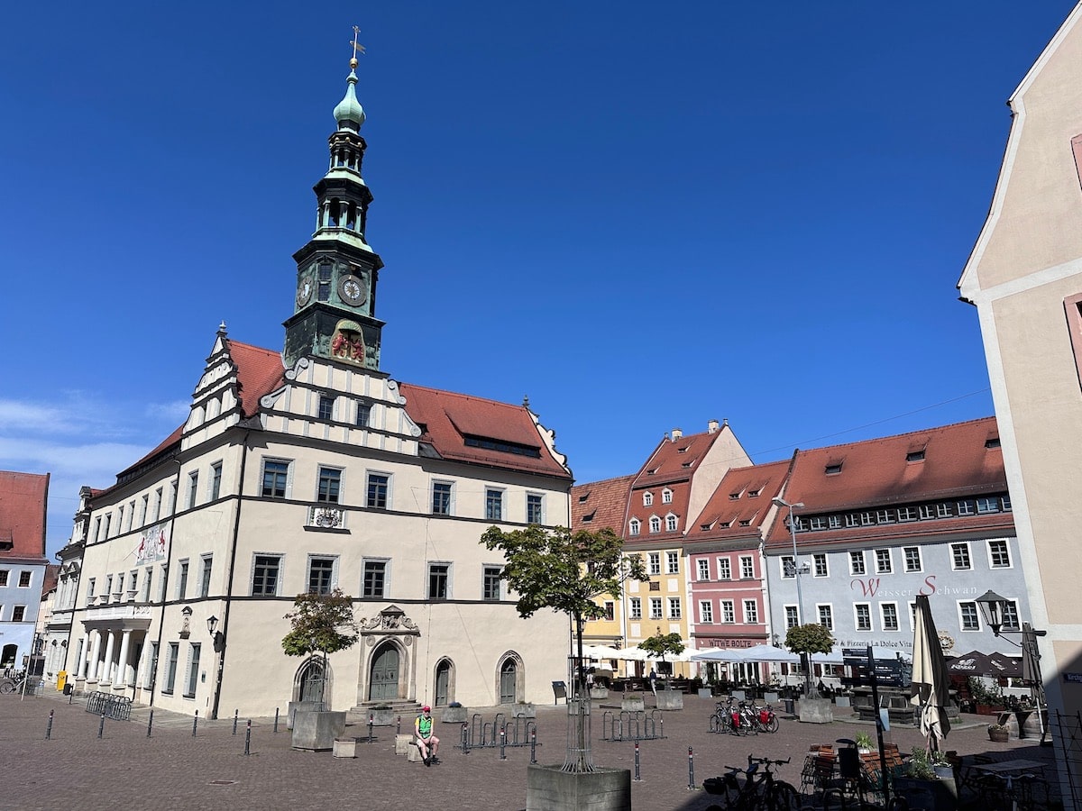 Der Marktplatz von Pirna