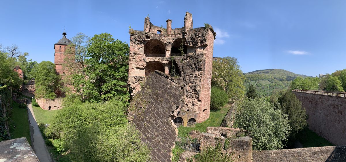 Wahrzeichen und ber&uuml;hmte Ruine: das Heidelberger Schloss.