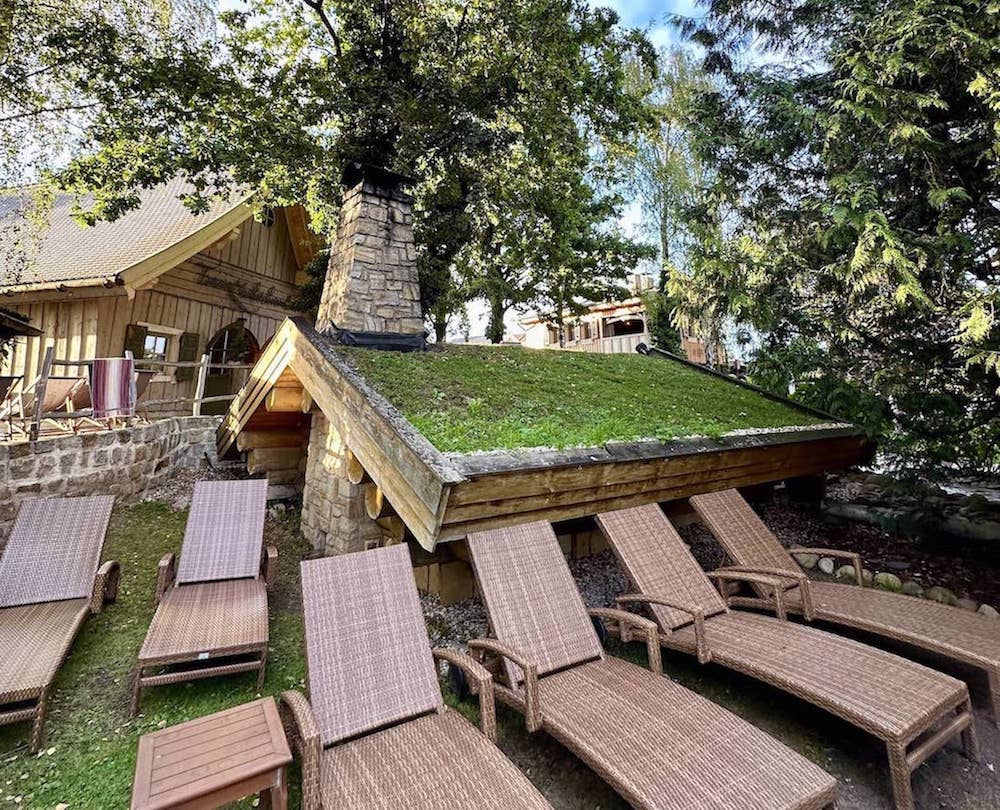 Satama: eine sehr sch&ouml;ne Saunalandschaft