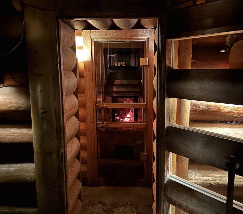 Abstimmung in der SATAMA-Sauna.