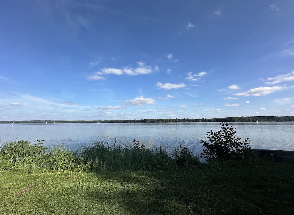 Unser Stellplatz in Wendisch Rietz