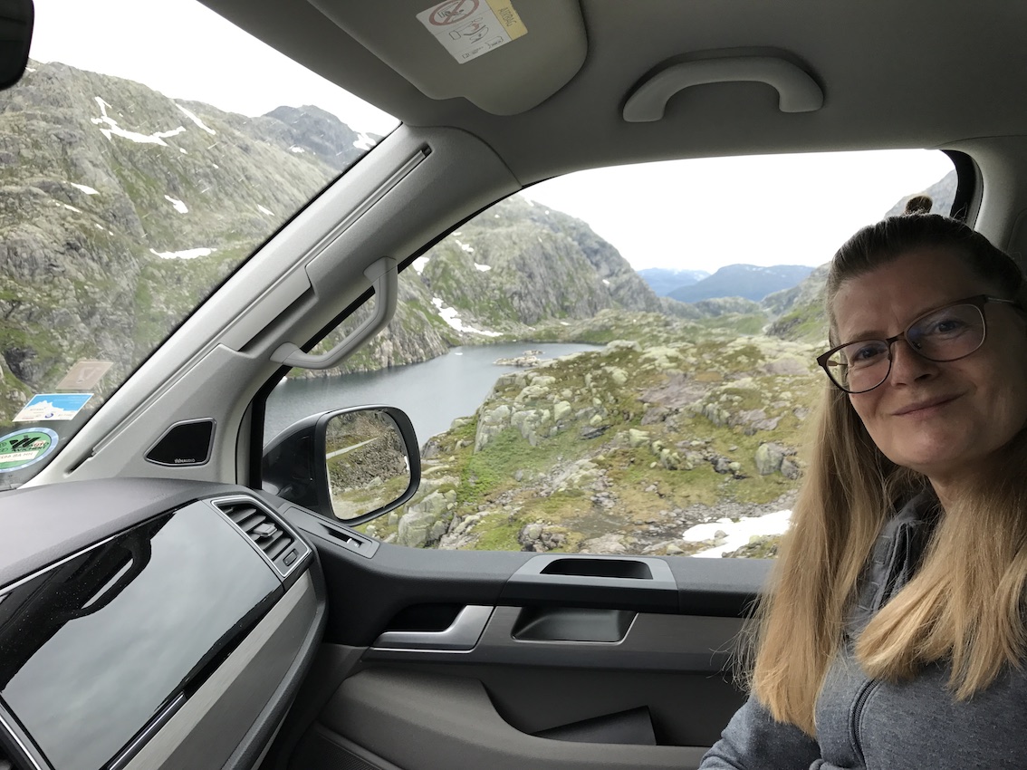 Unterwegs in Norwegen im VW California.